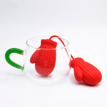 Load image into Gallery viewer, Christmas gloves Tea Strainer