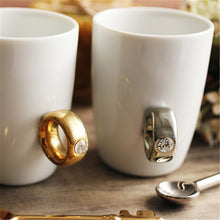 Load image into Gallery viewer, Crystal Diamond Ring Mug
