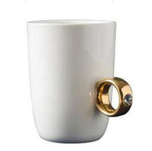 Load image into Gallery viewer, Crystal Diamond Ring Mug