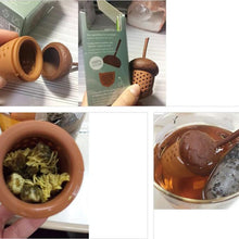 Load image into Gallery viewer, Acorn Shape Tea Strainer