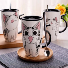Load image into Gallery viewer, Creative Cat Ceramic Mug