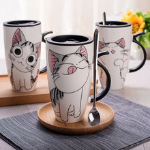 Load image into Gallery viewer, Creative Cat Ceramic Mug
