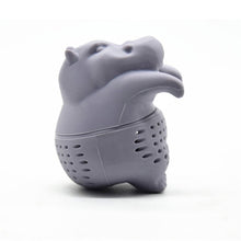 Load image into Gallery viewer, Hippo Shaped Tea Strainers