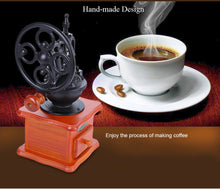 Load image into Gallery viewer, Retro Style Wooden Coffee Grinder