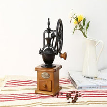 Load image into Gallery viewer, Retro Style Wooden Coffee Grinder