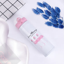 Load image into Gallery viewer, Portable Flamingo Thermos