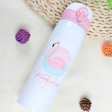Load image into Gallery viewer, Portable Flamingo Thermos