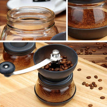 Load image into Gallery viewer, Manual Coffee Grinder With Storage Jar