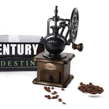 Load image into Gallery viewer, Retro Style Wooden Coffee Grinder