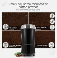 Load image into Gallery viewer, Powerful Electric Coffee Grinder