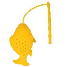 Load image into Gallery viewer, Mini Fish Silicone Tea Strainers